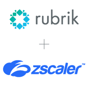 rubrik and zscaler